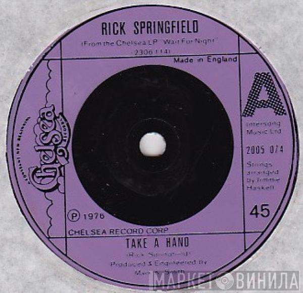 Rick Springfield - Take A Hand