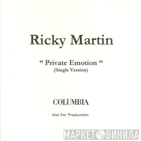 Ricky Martin - Private Emotion