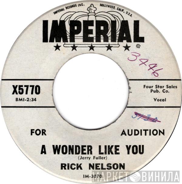  Ricky Nelson   - A Wonder LIke You / Everlovin'