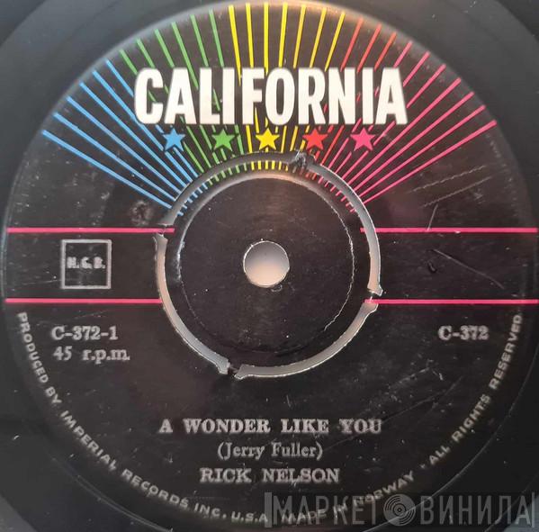  Ricky Nelson   - A Wonder LIke You / Everlovin'