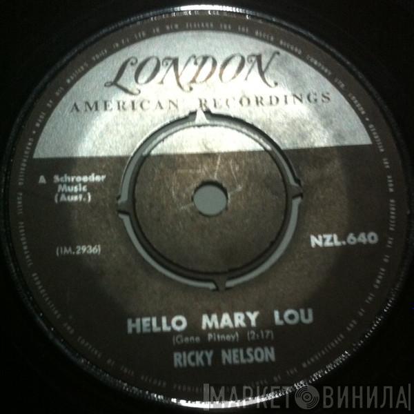  Ricky Nelson   - Hello Mary Lou / Lucky Star