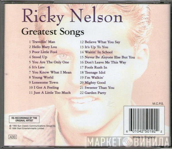 Ricky Nelson  - Greatest Songs