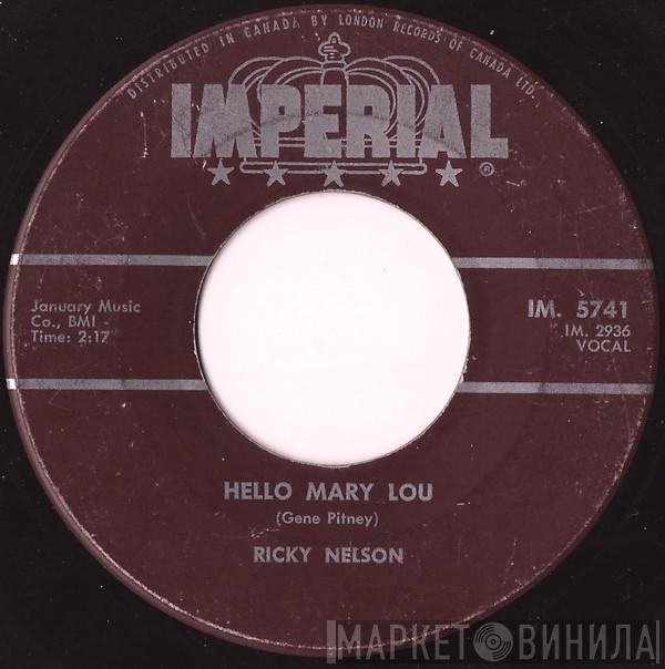  Ricky Nelson   - Hello Mary Lou
