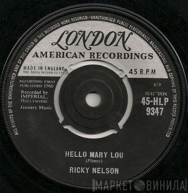 Ricky Nelson  - Hello Mary Lou