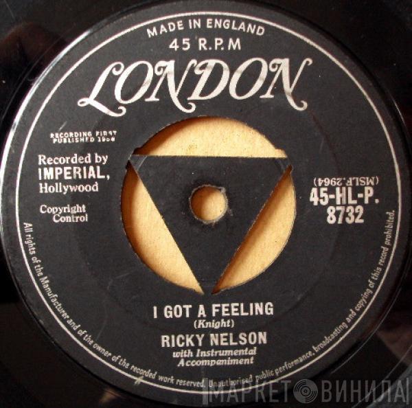 Ricky Nelson  - I Got A Feeling