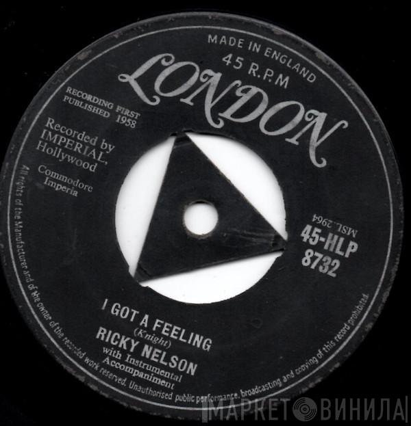 Ricky Nelson  - I Got A Feeling