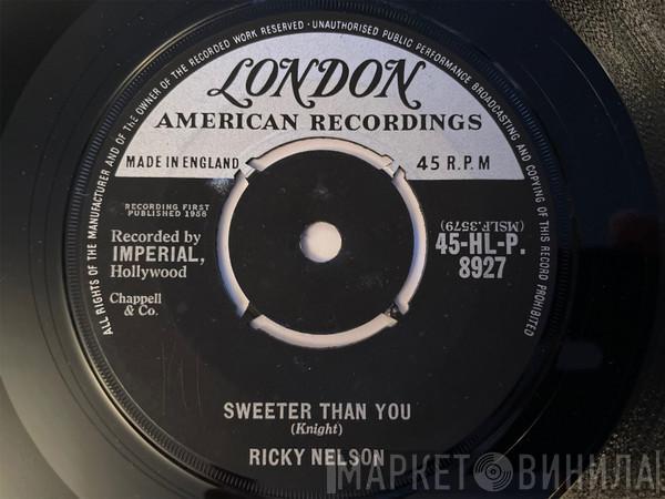  Ricky Nelson   - Just A Little Too Much