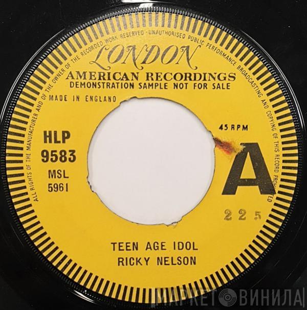 Ricky Nelson   - Teen Age Idol