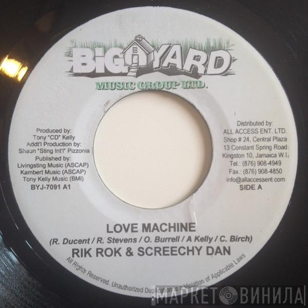 Rik Rok, Screechy Dan - Love Machine