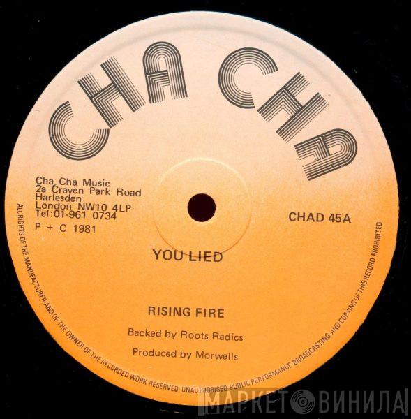 Rising Fire - You Lied / Free Blackman