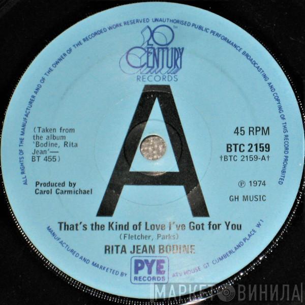 Rita Jean Bodine - That's The Kind Of Love I've Got For You / Old Friend
