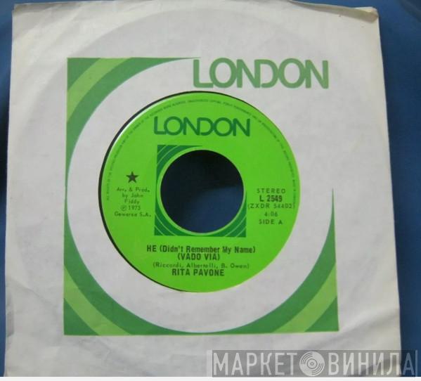  Rita Pavone  - He (Didn't Remember My Name) (Vado Via)