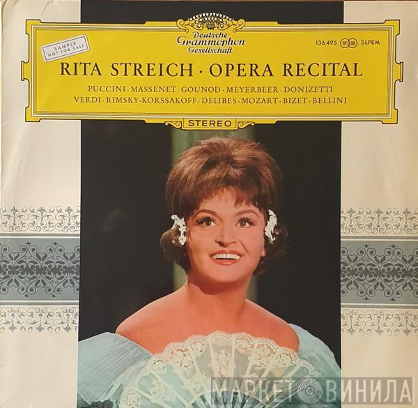 - Rita Streich · Vincenzo Bellini · Giacomo Puccini · Gaetano Donizetti · Giuseppe Verdi · Nikolai Rimsky-Korsakov · Georges Bizet · Jules Massenet  Léo Delibes  - Opera Recital