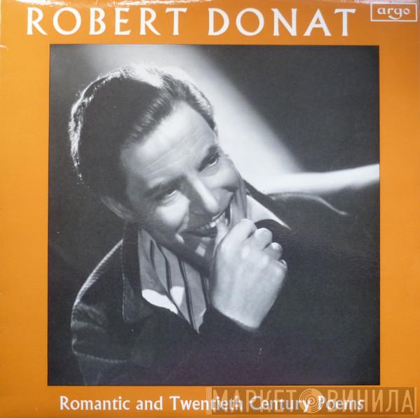 Robert Donat - Romantic And Twentieth Century Poems