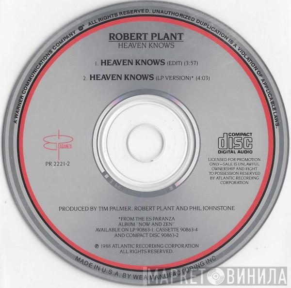  Robert Plant  - Heaven Knows