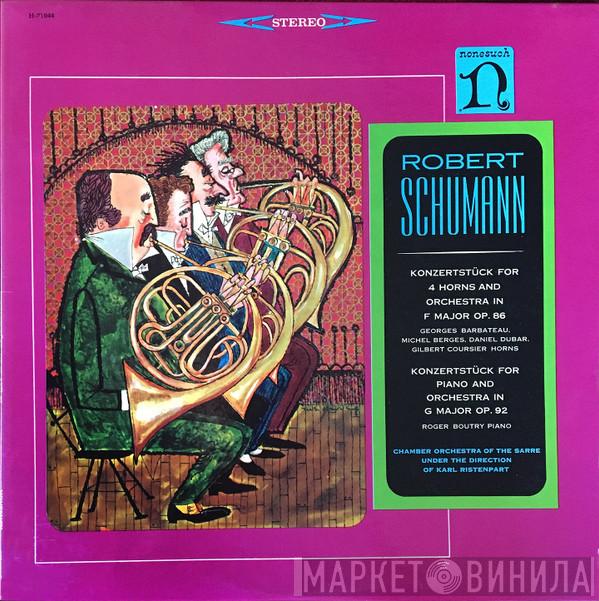  Robert Schumann  - Konzertstück For 4 Horns And Orchestra In F Major Op. 86 / Konzertstück For Piano And Orchestra In G Major Op. 92