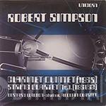 Robert Simpson , Bernard Walton , Aeolian String Quartet - Clarinet Quintet (1968), String Quartet (1951/52)