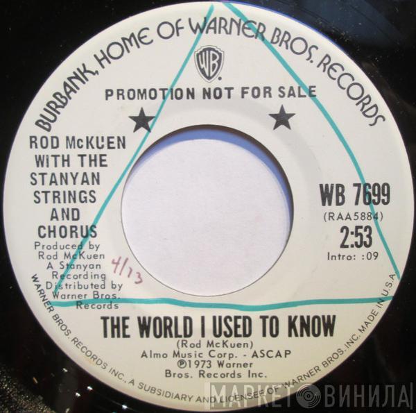 Rod McKuen, The Stanyan Strings - The World I Used To Know / Good For Nothin' Bill