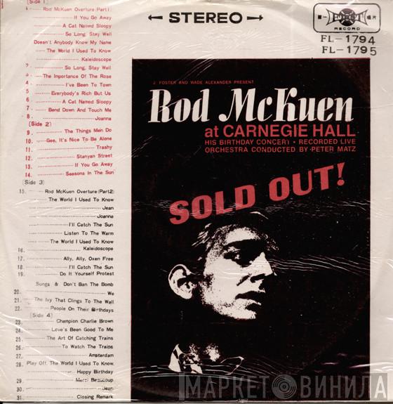  Rod McKuen  - At Carnegie Hall