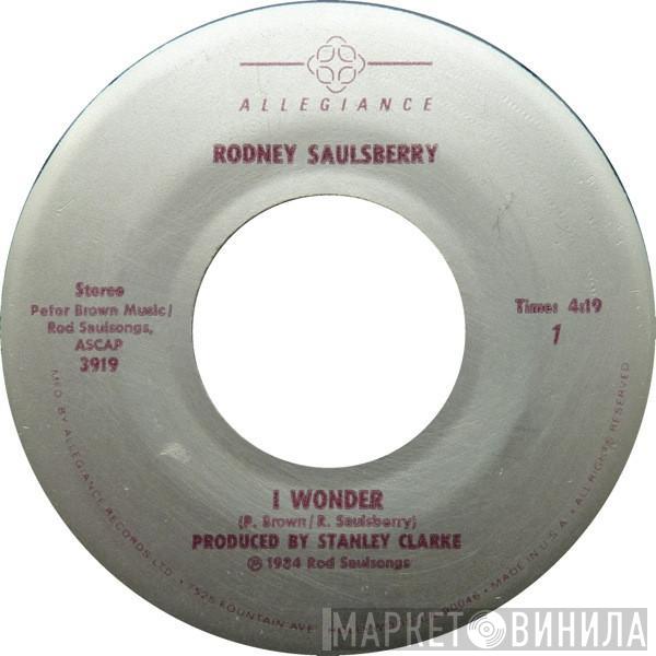 Rodney Saulsberry - I Wonder / Her Song