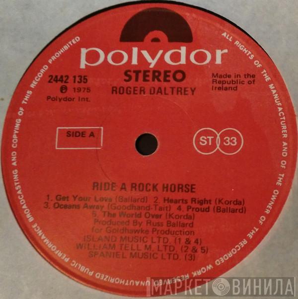  Roger Daltrey  - Ride A Rock Horse