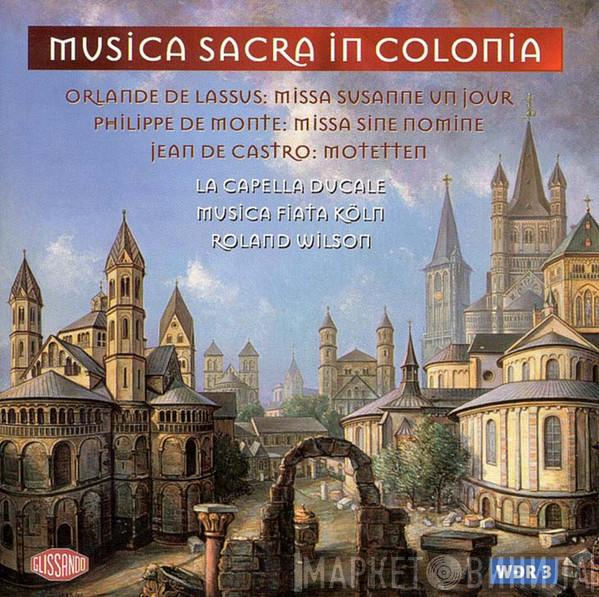 , Roland de Lassus , Philippe De Monte - Jean de Castro , La Capella Ducale , Musica Fiata  Roland Wilson   - Musica Sacra In Colonia