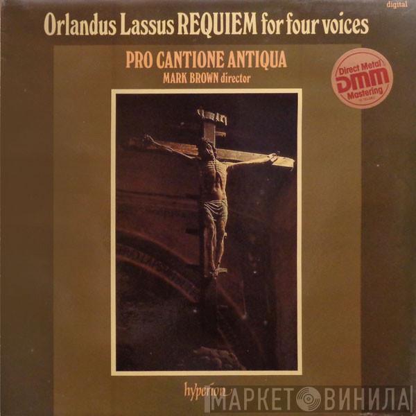 Roland de Lassus, Pro Cantione Antiqua, Mark Brown  - Requiem For Four Voices