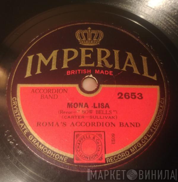 Roma's Accordion Band - Mona Lisa / Whistling Waltz (I'll Whistle Under Your Window)