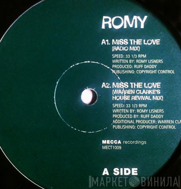 Romy Lisners - Miss The Love