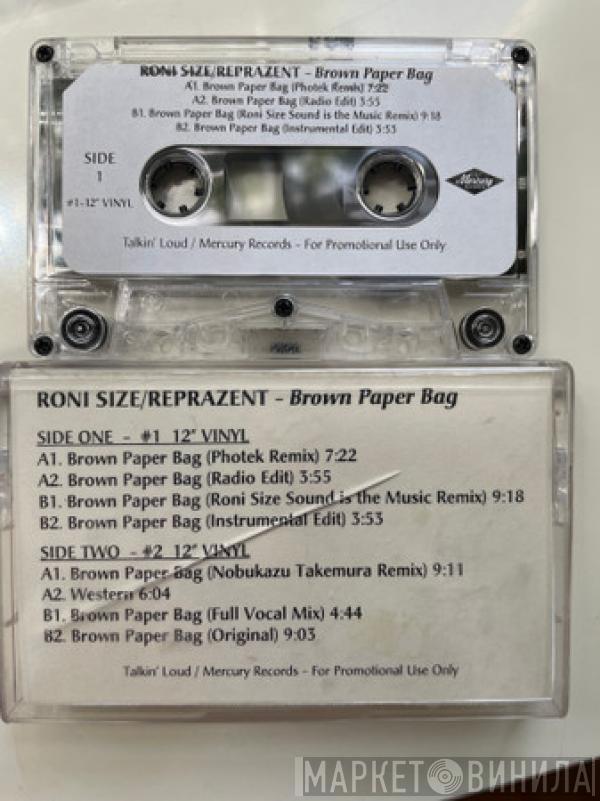  Roni Size / Reprazent  - Brown Paper Bag
