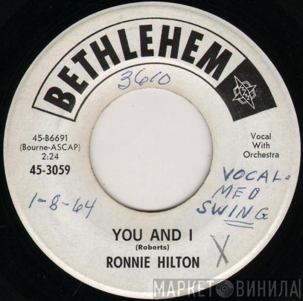  Ronnie Hilton  - You And I