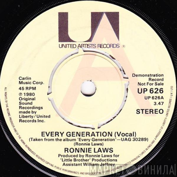  Ronnie Laws  - Every Generation