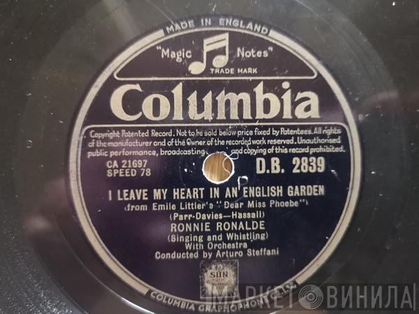 Ronnie Ronalde - I Leave My Heart In An English Garden / The Song Of The Thrush