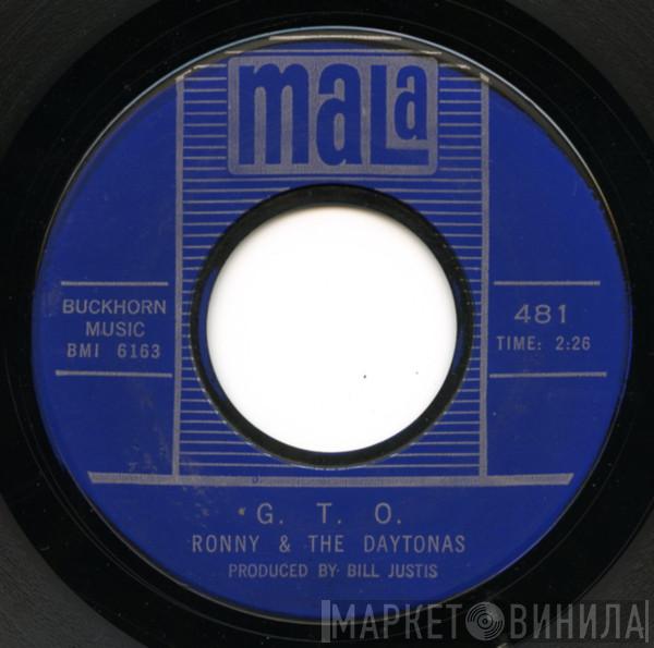  Ronny & The Daytonas  - G.T.O. / Hot Rod Baby