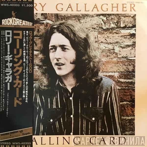  Rory Gallagher  - Calling Card