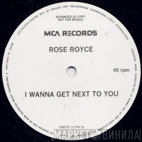 Rose Royce - I Wanna Get Next To You