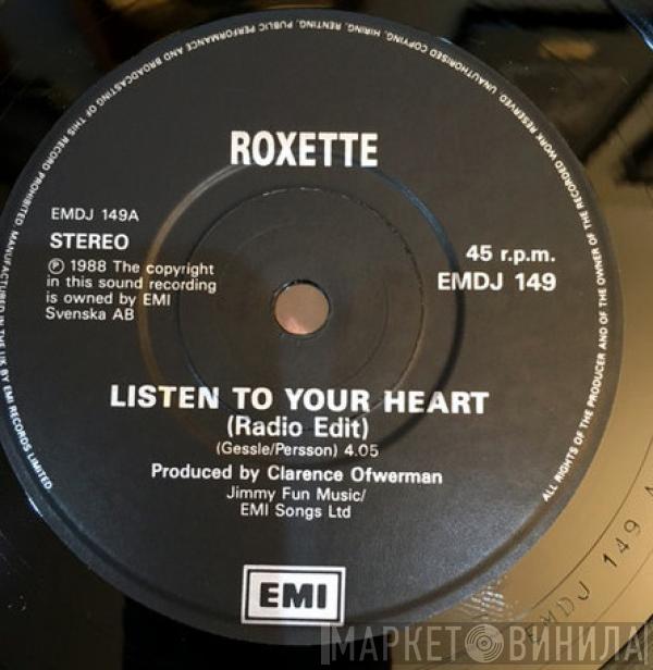  Roxette  - Listen To Your Heart / Dangerous