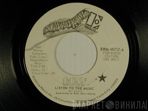 Roxy  - Listen To The Music / Tickets