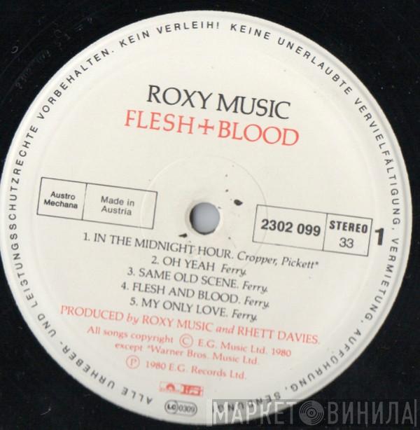  Roxy Music  - Flesh + Blood