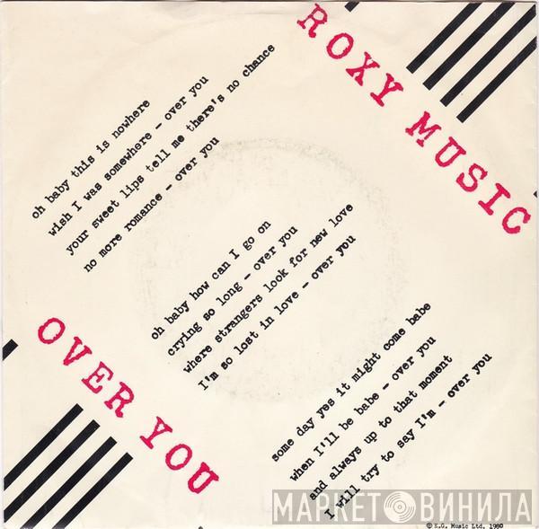  Roxy Music  - Over You