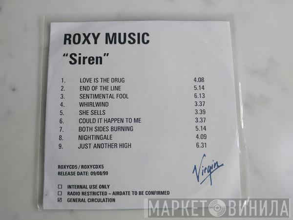  Roxy Music  - Siren