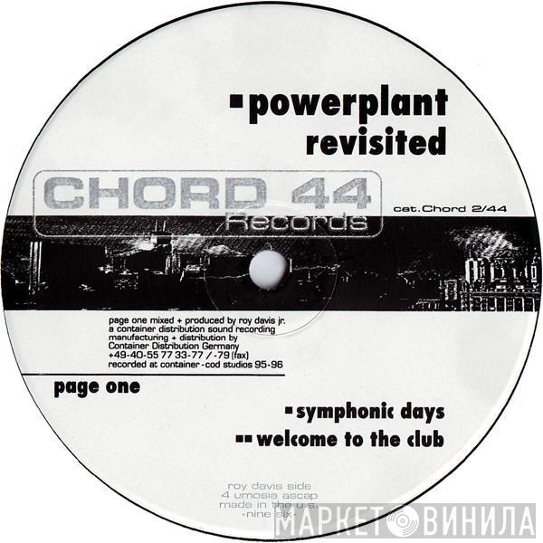 Roy Davis Jr., DJ Sneak - Powerplant Revisited (Page One)