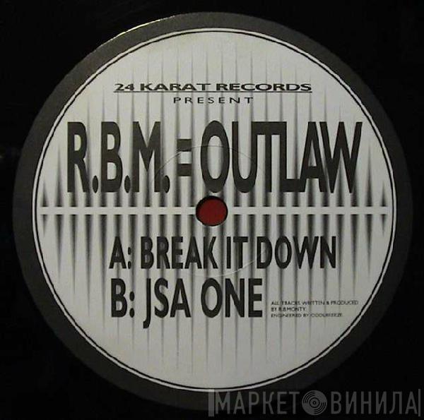  Rude Bwoy Monty  - Break It Down / JSA One