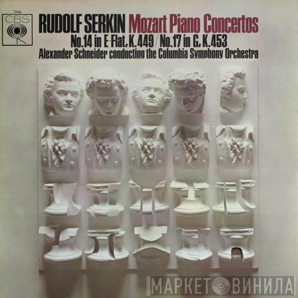 Rudolf Serkin, Wolfgang Amadeus Mozart, Alexander Schneider, Columbia Symphony Orchestra - Mozart Piano Concertos: No. 14 in E flat, K.449 / No. 17 in G, K.453