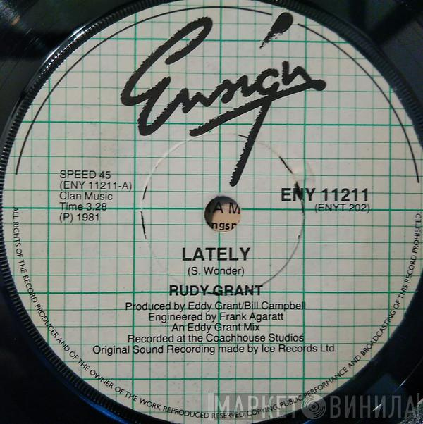  Rudy Grant  - Lately