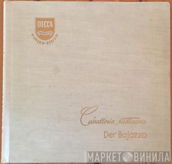 , Ruggiero Leoncavallo , Pietro Mascagni , Mario del Monaco , Alberto Erede  Franco Ghione  - Cavalleria Rusticana - Der Bajazzo