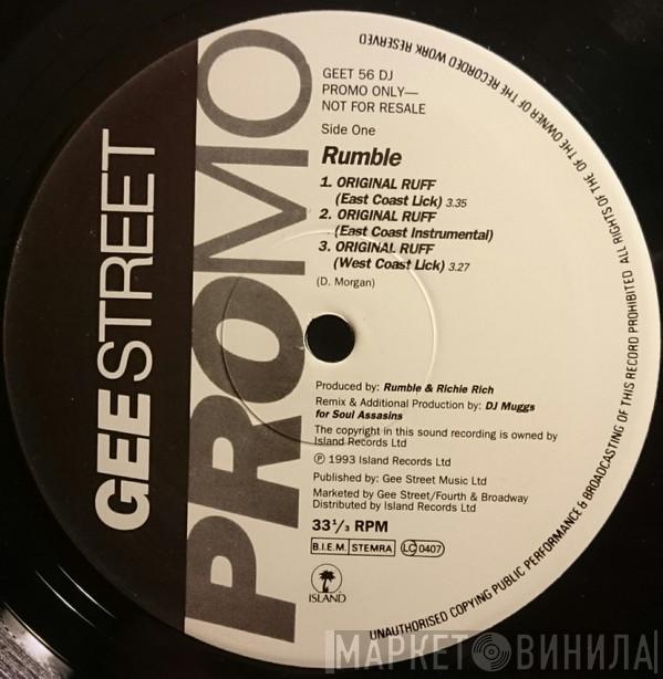 Rumble   - Take Me / Original Ruff