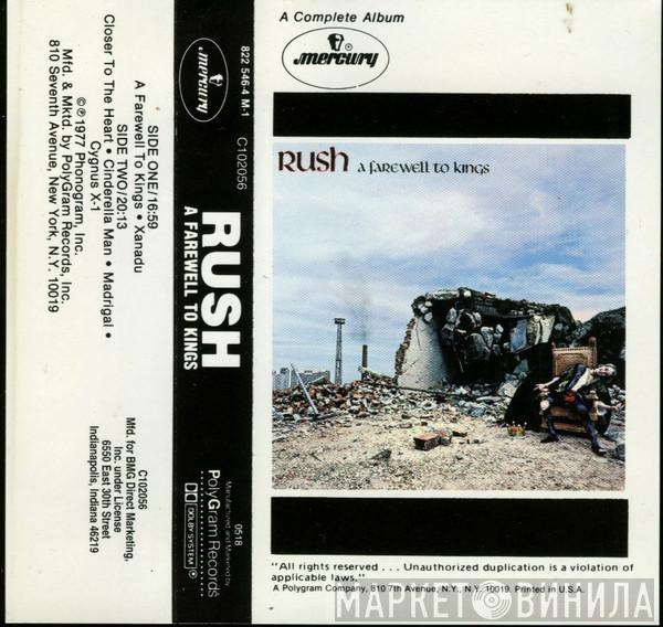  Rush  - A Farewell To Kings
