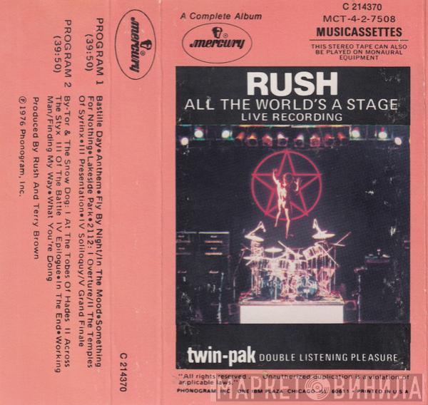  Rush  - All The World's A Stage