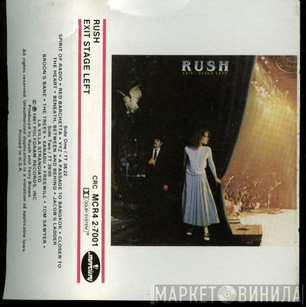 Rush  - Exit...Stage Left